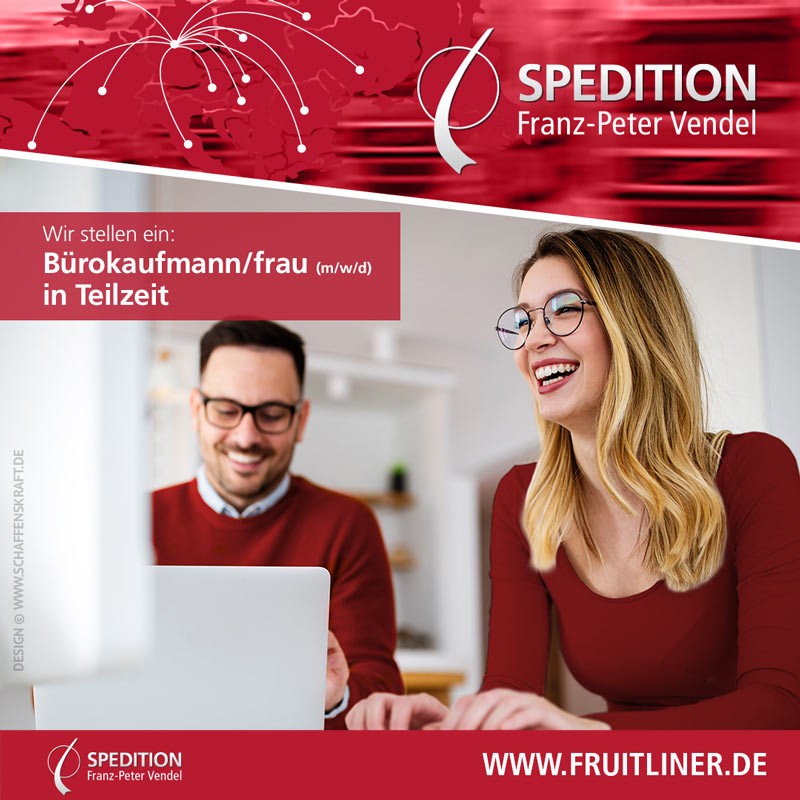 Bürokaufmann/frau (m/w/d) in Teilzeit